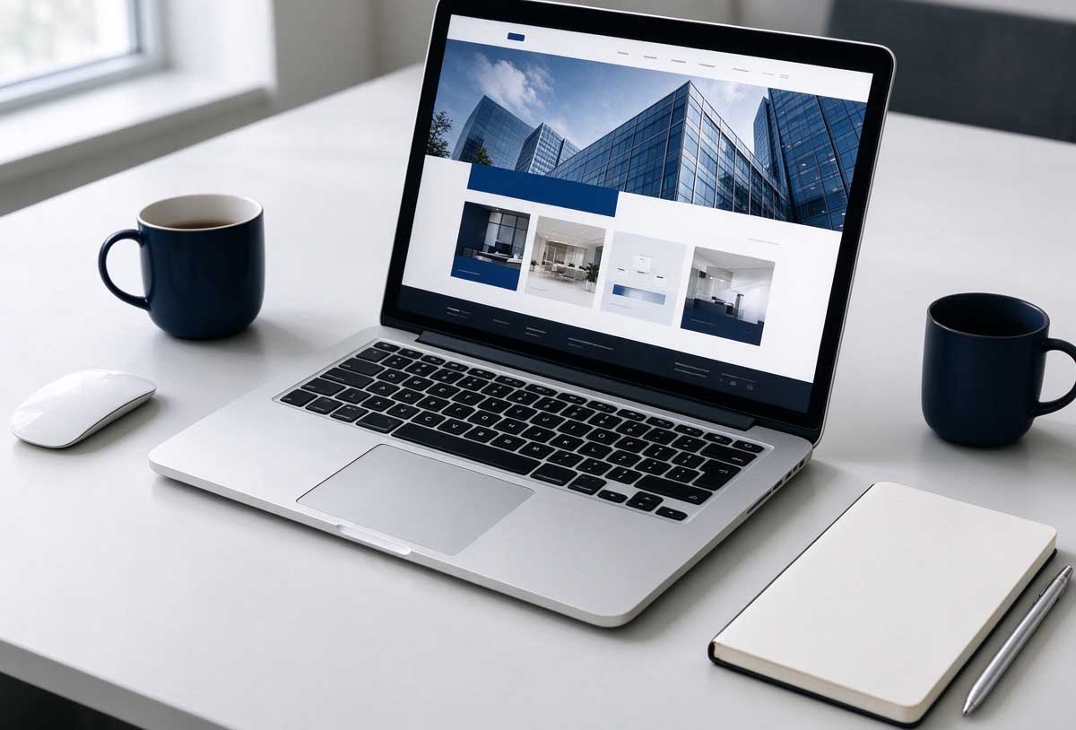 Website project planning and workflow for business website services